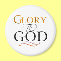 Glory to God Magnet magnets