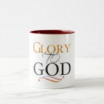 Glory to God Mug mugs
