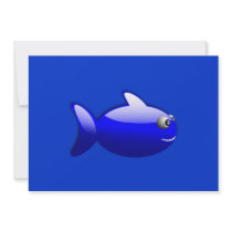 Gloss_Fish_1_Vector_Clipart three-dimensional Personalized Invitation