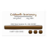 Glossy Bars and Buttons - Brown