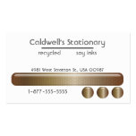 Glossy Bars and Buttons - Copper
