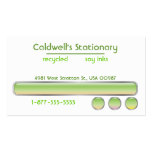 Glossy Bars and Buttons - Green