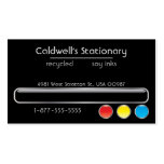 Glossy Bars and Buttons - Onyx and Multi