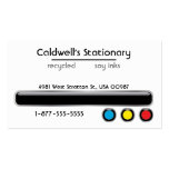 Glossy Bars and Buttons - Onyx and Multi