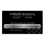 Glossy Bars and Buttons - Silver and Onyx