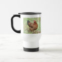Glossy Partridge Chantceler Hen mug
