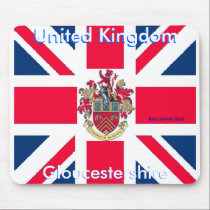 Gloucestershire, United Kingdom mousepads by adeolagbadamosi Gloucestershire, United Kingdom mousepads