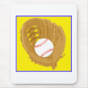Glove in ball logo
