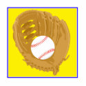 Glove in ball logo