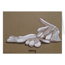 gloves, gloves, terry cards