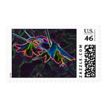 Glow flower postage