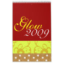 Glow Illustration 2009 Desktop Calendar