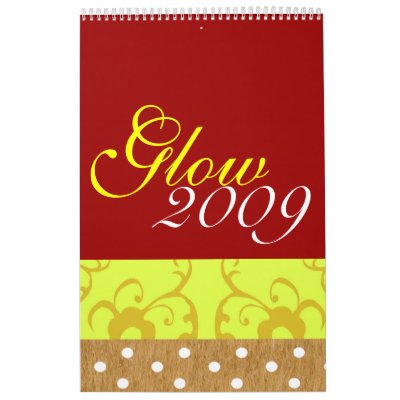 Glow Illustration 2009 Desktop Calendar by LittleMilkyShop