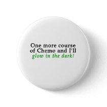 Glow in the Dark Chemo Button by americanangst Glow in the Dark Chemo Button