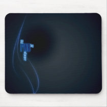 Glow In The Dark (FreeWallpaperBlog.com) mousepads