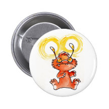 Glow Monster Button