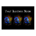 Glow Stick Flower Business Cards