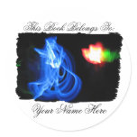 Glow Sticks Dancing in the Night stickers
