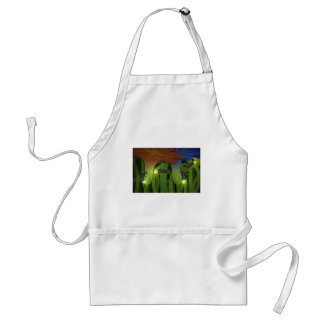 Glow Worms at Night Apron
