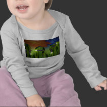 Glow Worms at Night Baby's T-Shirt t-shirts