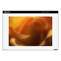 Glow Yellow Rose Floral 15" Laptop Skin