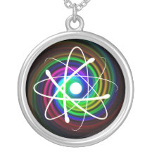 Glowing Atom Necklace