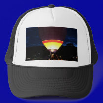 Glowing balloon, ufo hats
