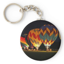 Glowing Balloons!  Light up the night! Keychain