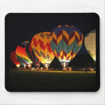 Glowing Balloons!  Light up the night! Mousepad
