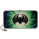 Glowing Black Bat; Halloween Mini Speaker