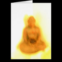 Glowing Buddha cards
