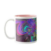 Glowing Burst of Color mugs
