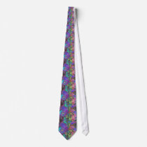 Glowing Burst of Color – Teal & Violet Deva Neckties