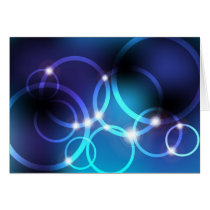 Glowing Circles Card