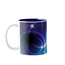 Glowing Circles Coffee Mug