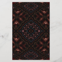Glowing Darkness Kaleidoscope Mandala Custom Flyer