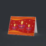 Glowing Decorative Diwali Lamps