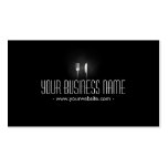 Glowing Dining Tools Dining/Catering Business Card