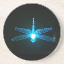 Glowing Dragonflies Coaster