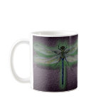 Glowing Dragonfly Coffee Cup Mug