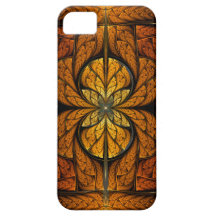 Glowing Feathers fractal art iPhone 5 Case