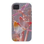 Glowing Fiber Optic Butterflies Case-Mate iPhone 4 Cases