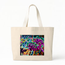Glowing Flowers Bag by SjStevenson Glowing Flowers Bag