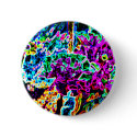 Glowing Flowers Button by SjStevenson Glowing Flowers Button