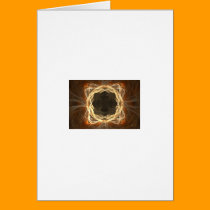 Glowing Fractal Frame cards