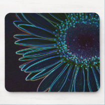 Glowing Gerbera Mousepad mousepads