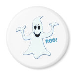 Glowing GHOST Boo! Design Magnets