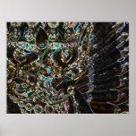 Glowing God Poster