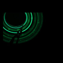Glowing green mechanics posters