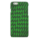 Glowing Green Tea Weave Matte iPhone 6 Case